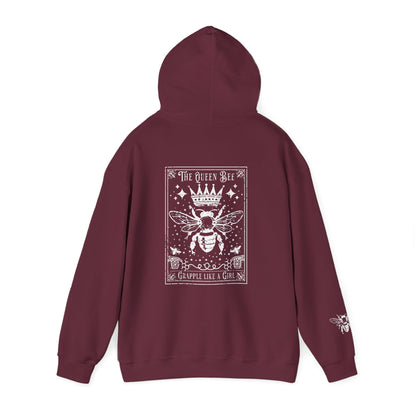 Women's Grapple like a Girl BJJ Hoodie - Queen Bee