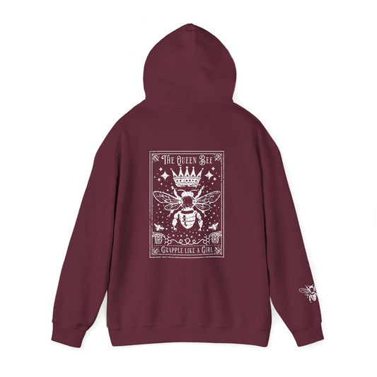 Women's Grapple like a Girl BJJ Hoodie - Queen Bee