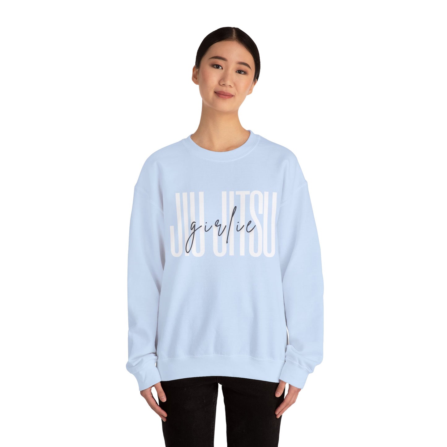 BJJ Women's Sweater Jiu Jitsu Girlie Crewneck Sweater