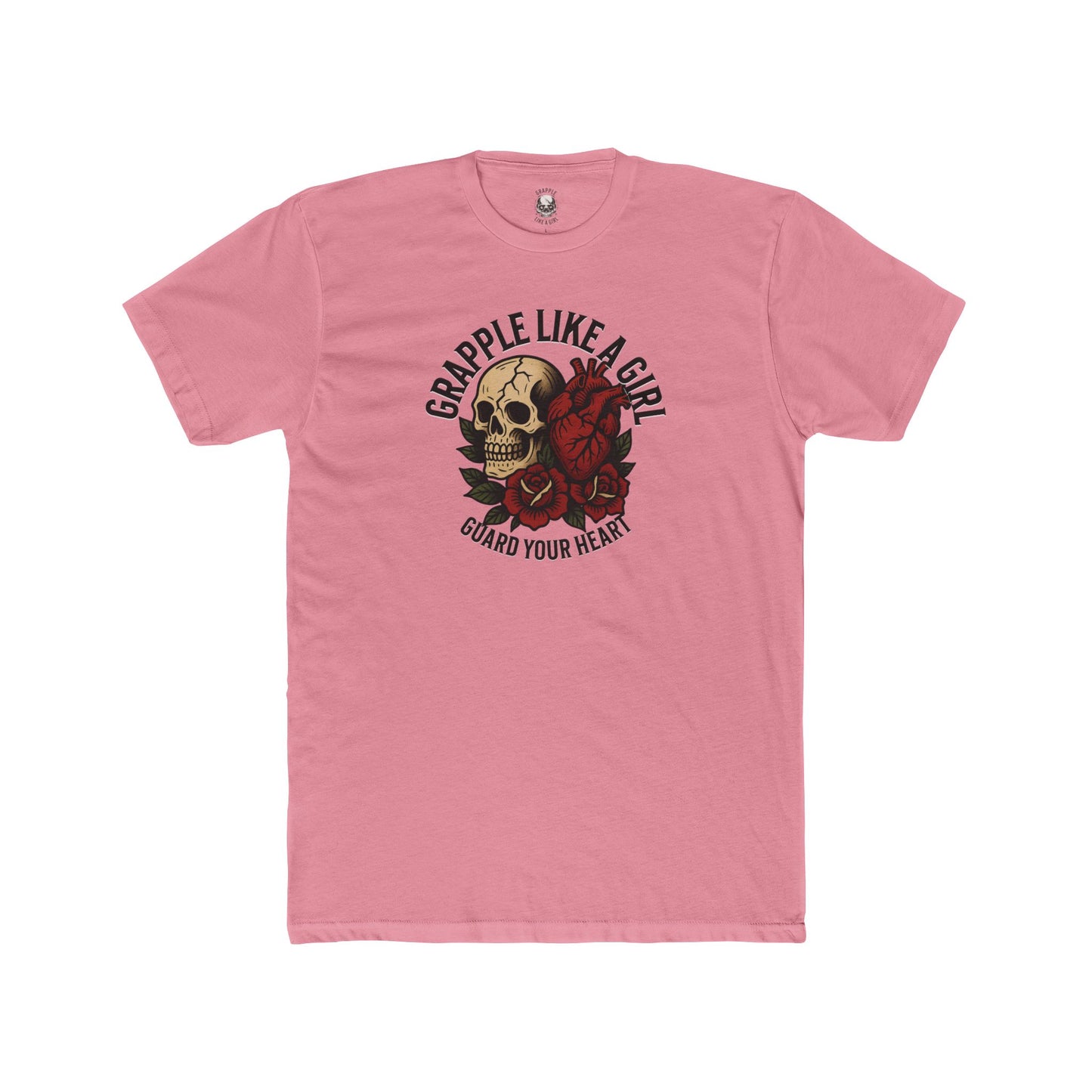 Grapple like a Girl Unisex Cotton Tee - Guard Your Heart