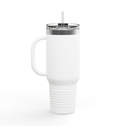 Grapple like a Girl Insulated Travel Mug - 40oz - Growth is Strength