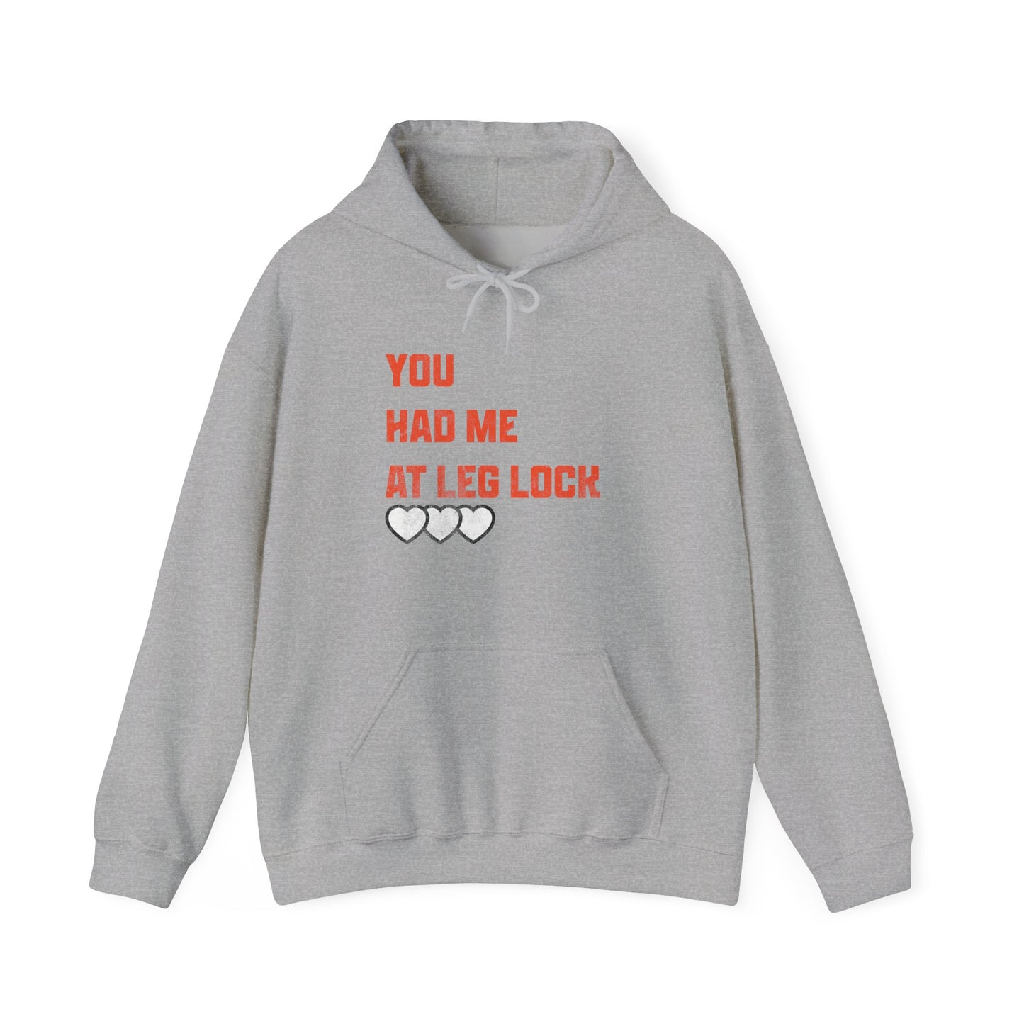 Women's Grapple like a Girl BJJ Hoodie - You had me at leglock