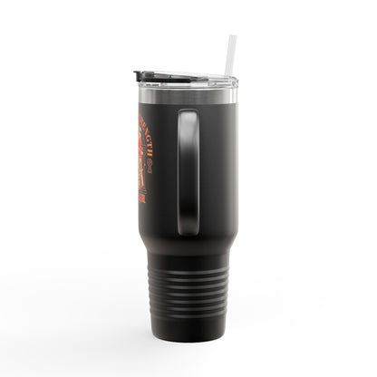 Grapple like a Girl Insulated Travel Mug - 40oz - Growth is Strength
