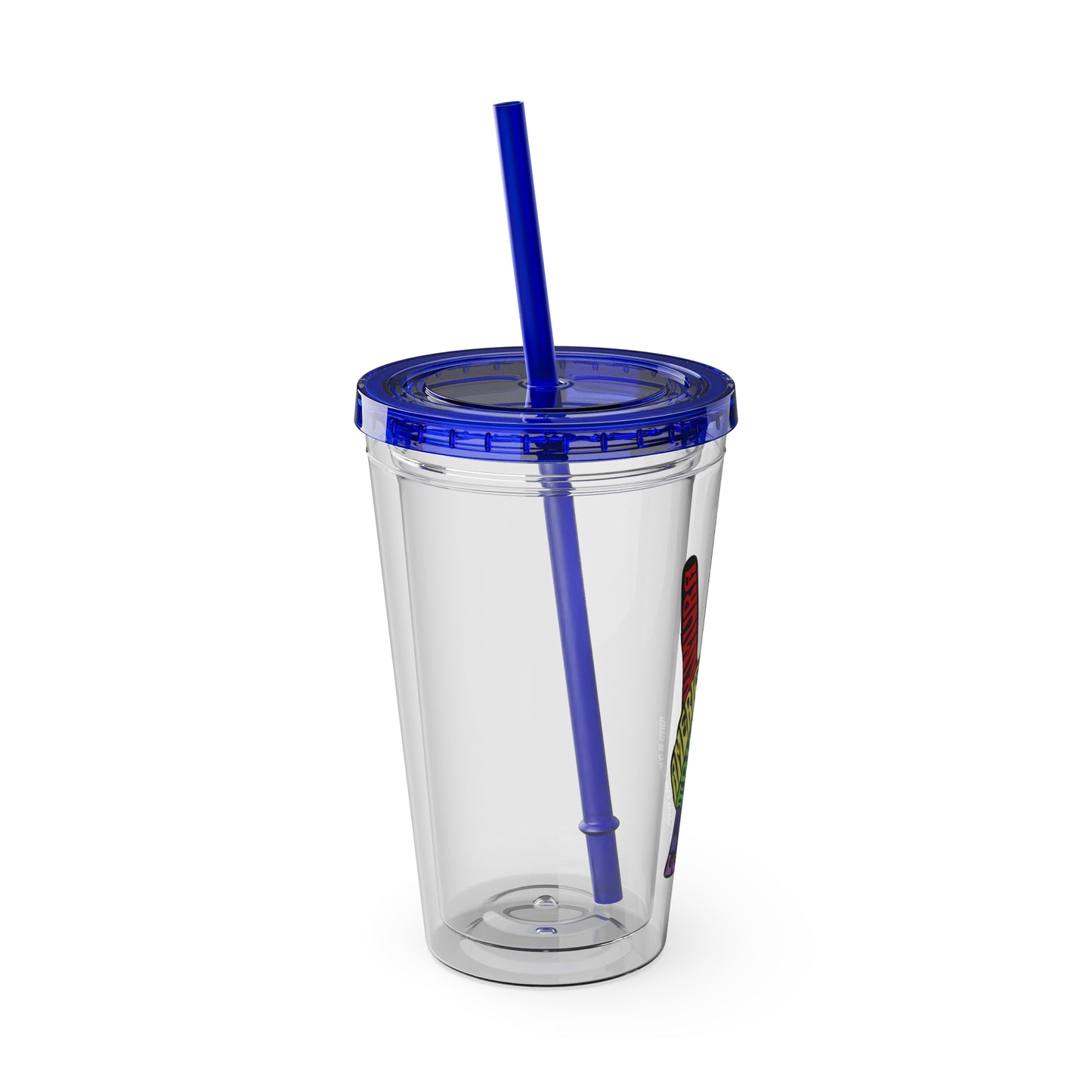 Submission Peace Sign BJJ Jiu Jitsu Acrylic Tumbler w/ Straw