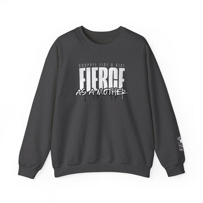 Women's BJJ Crewneck Sweatshirt - Fierce as a Mother