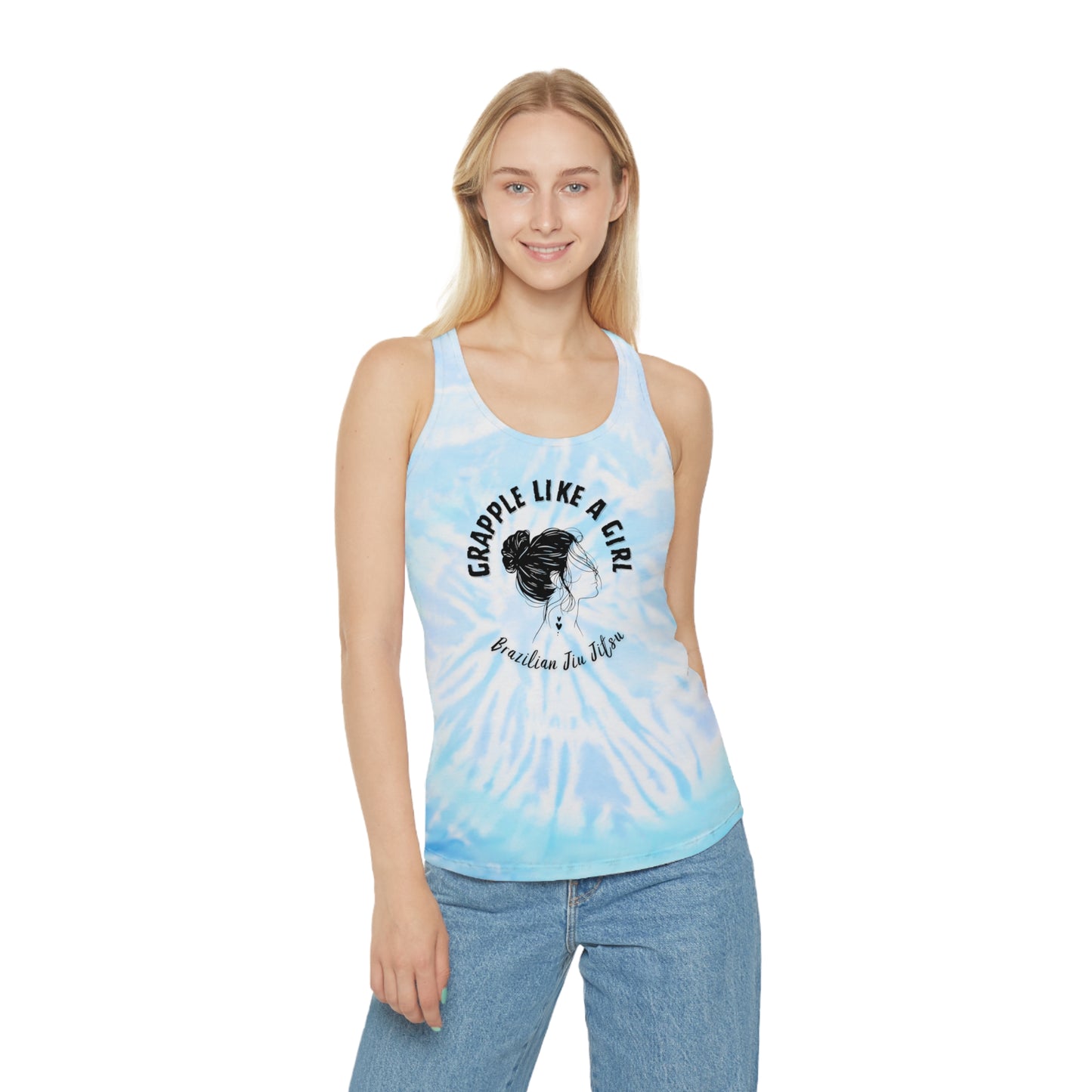 Tie Dye Racerback Tank Top