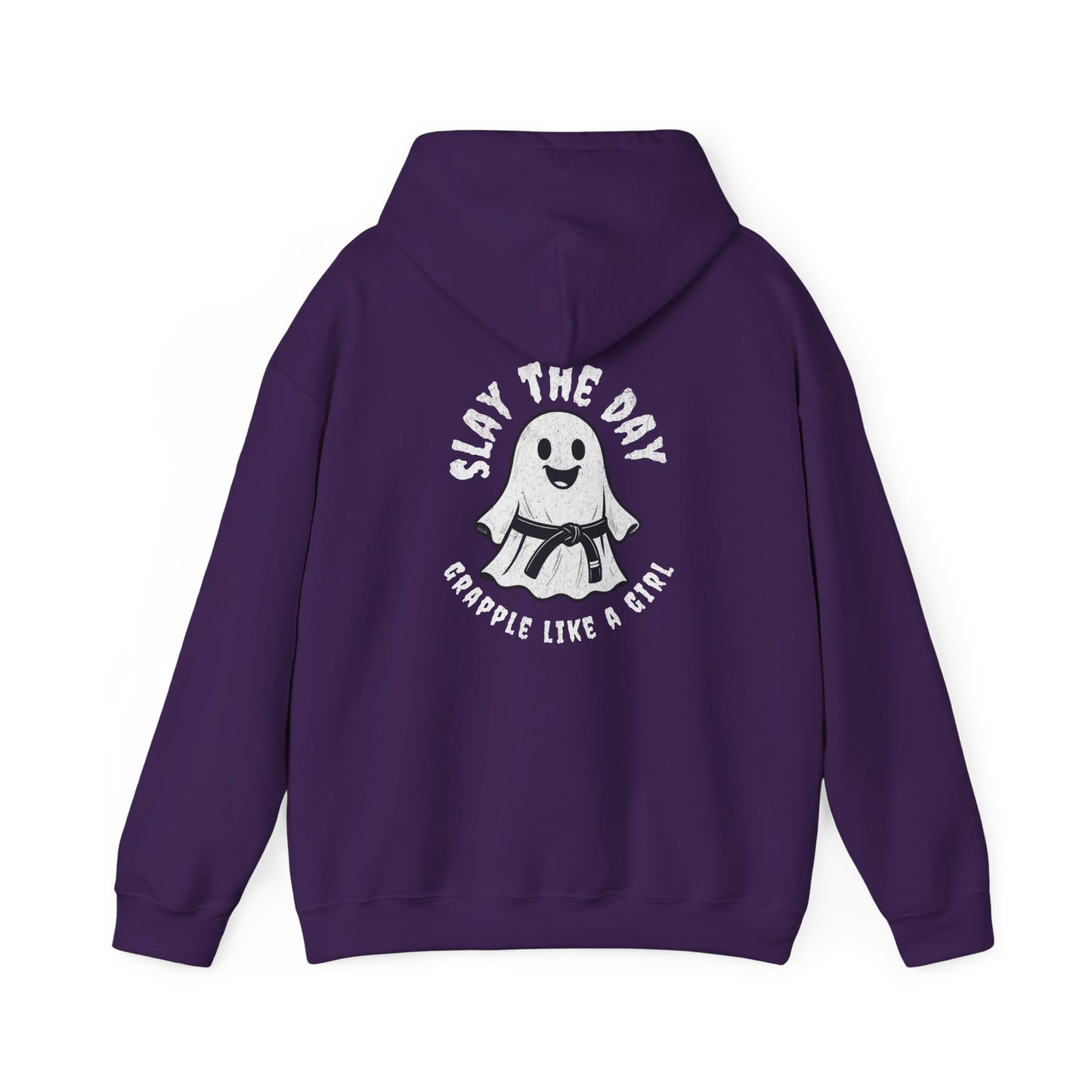 Women's BJJ Hoodie - Grapple Like a Girl, Slay the Day *Limited Edition*