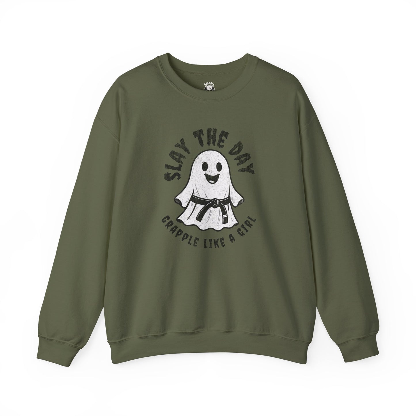 BJJ Women's Sweater Crewneck Sweater - Slay the Day *Limited Edition*