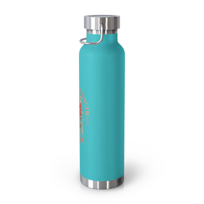 Grapple like a Girl Water Bottle 22oz Growth is Strength