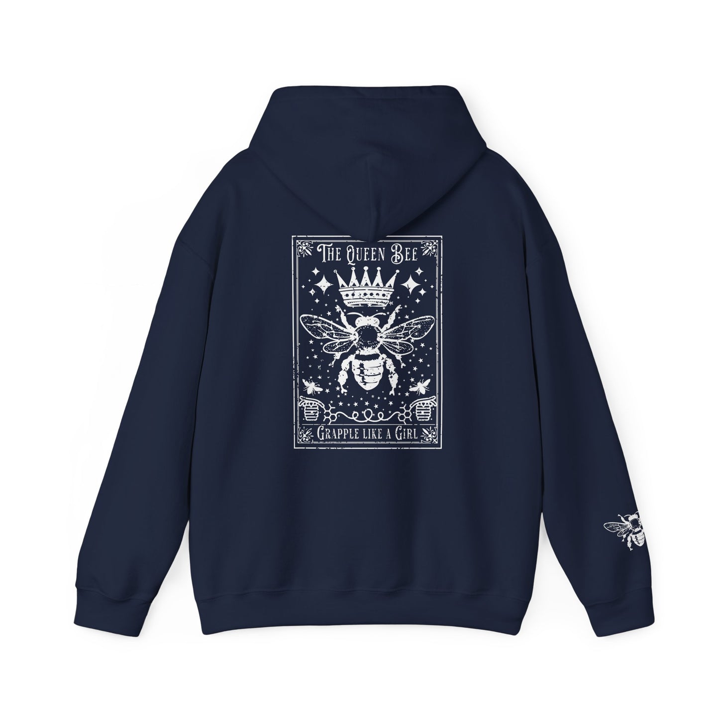 Women's Grapple like a Girl BJJ Hoodie - Queen Bee