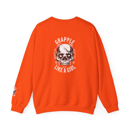 BJJ Women's Crewneck Sweater - I closed my book to be here.