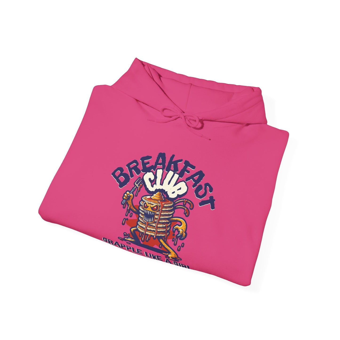 Women's BJJ Hoodie - Grapple Like a Girl Breakfast Club