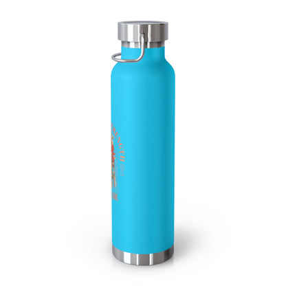 Grapple like a Girl Water Bottle 22oz Growth is Strength