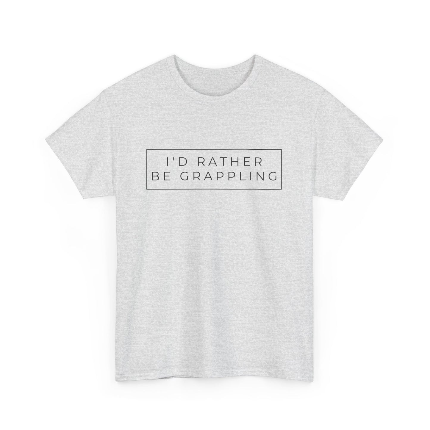 BJJ I'd rather be grappling Oversized T-shirt