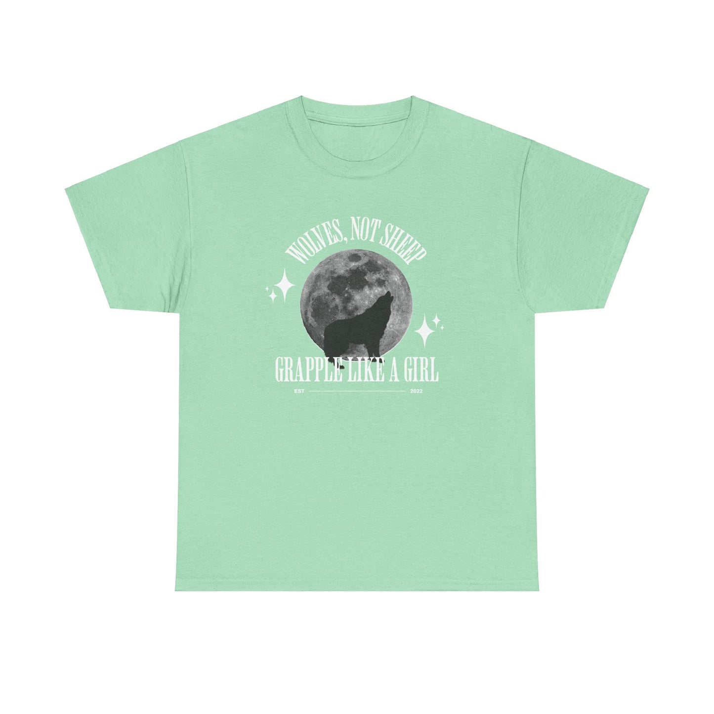 Women's Jiu Jitsu T-Shirt - Wolves, Not Sheep