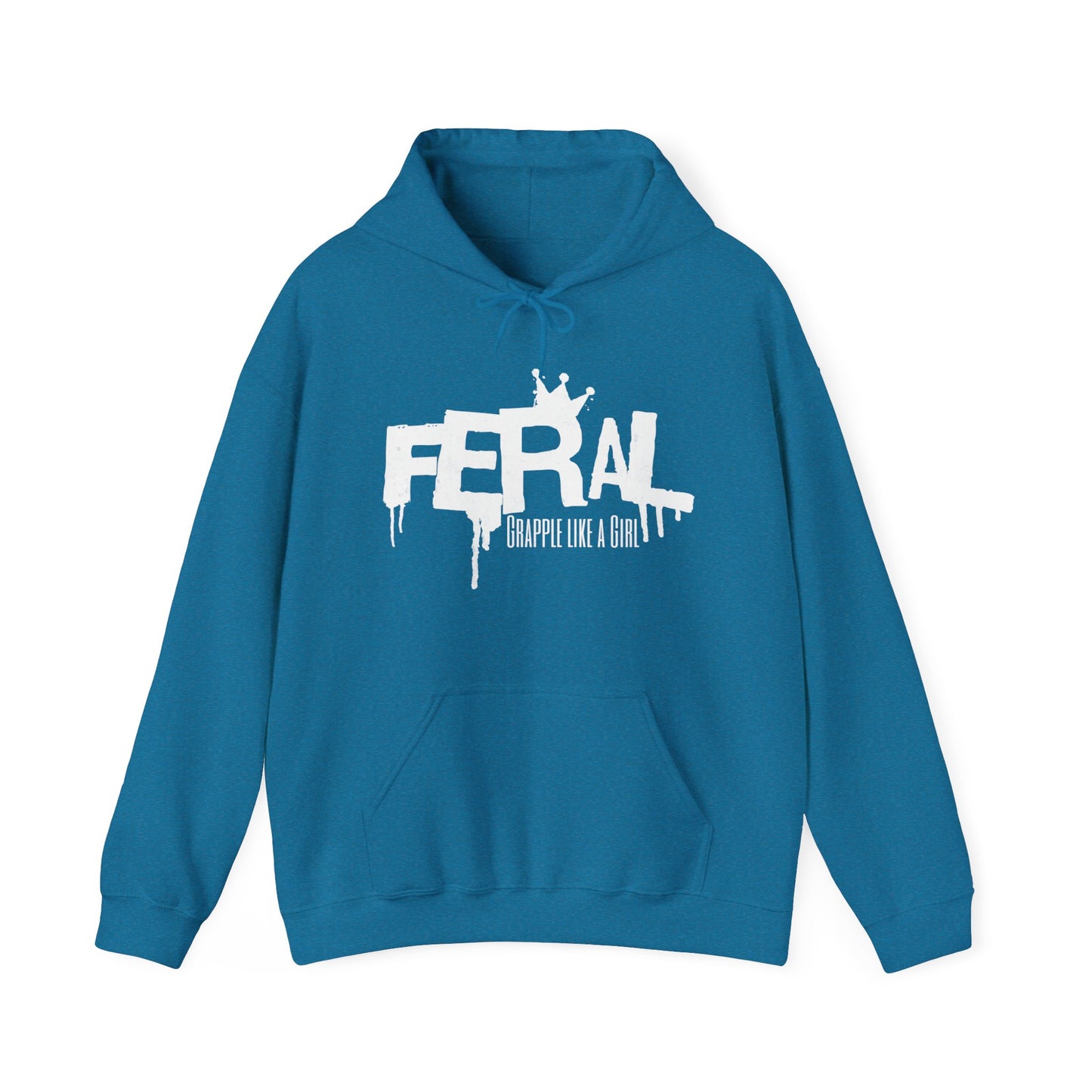 Feral Grapple like a Girl Hoodie