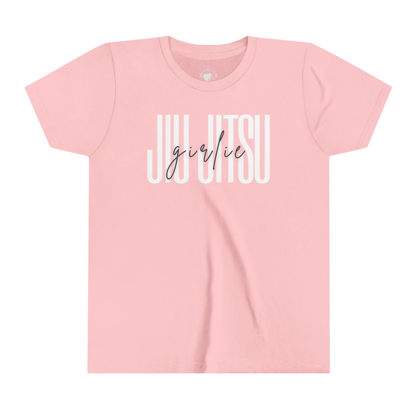 BJJ Youth Girls Short Sleeve Tee Jiu Jitsu Girlie