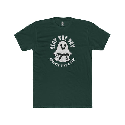 Grapple like a Girl Unisex Cotton Tee - Slay the Day *Limited Edition*