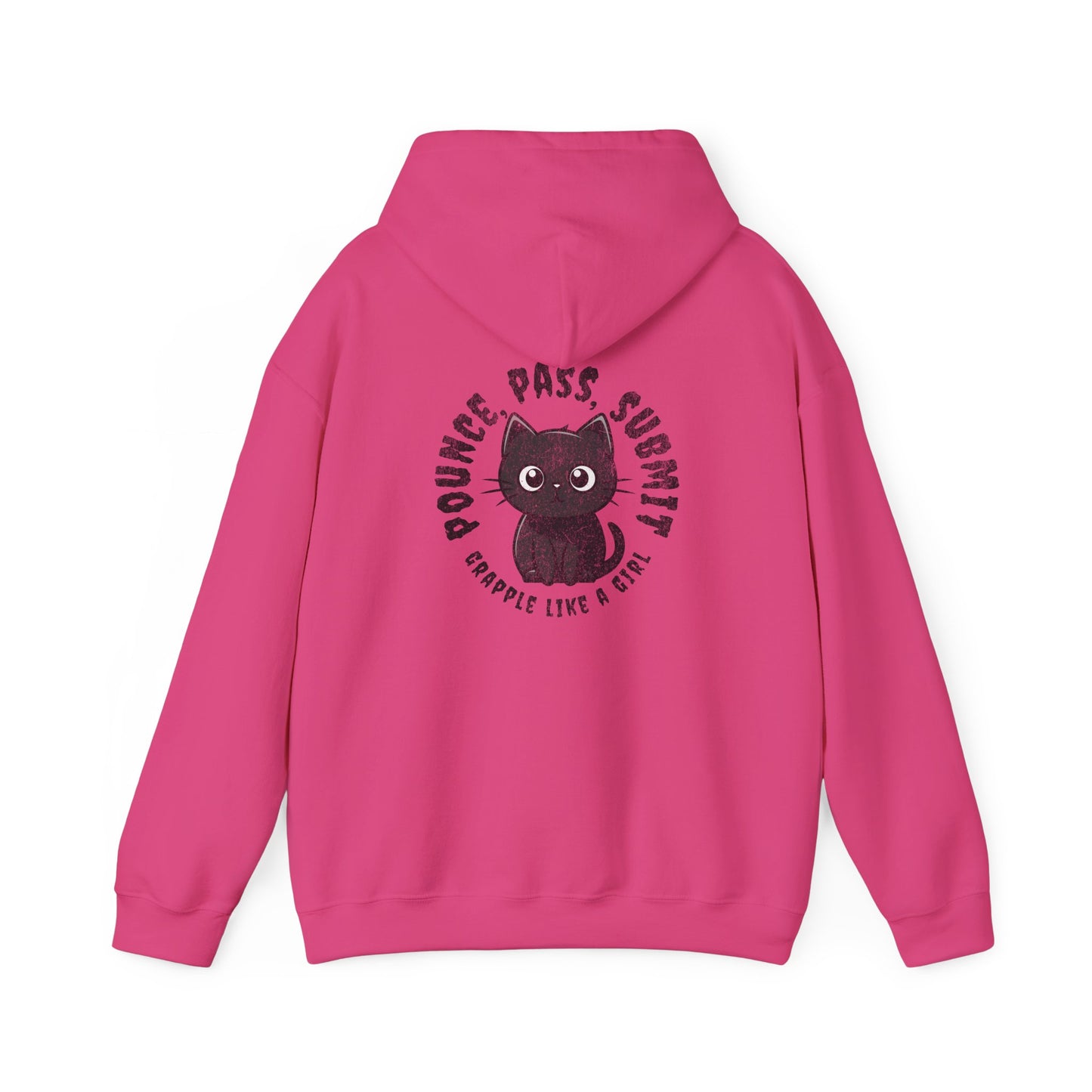 Women's BJJ Hoodie - Grapple Like a Girl, Pounce, Pass, Submit *Limited Edition*