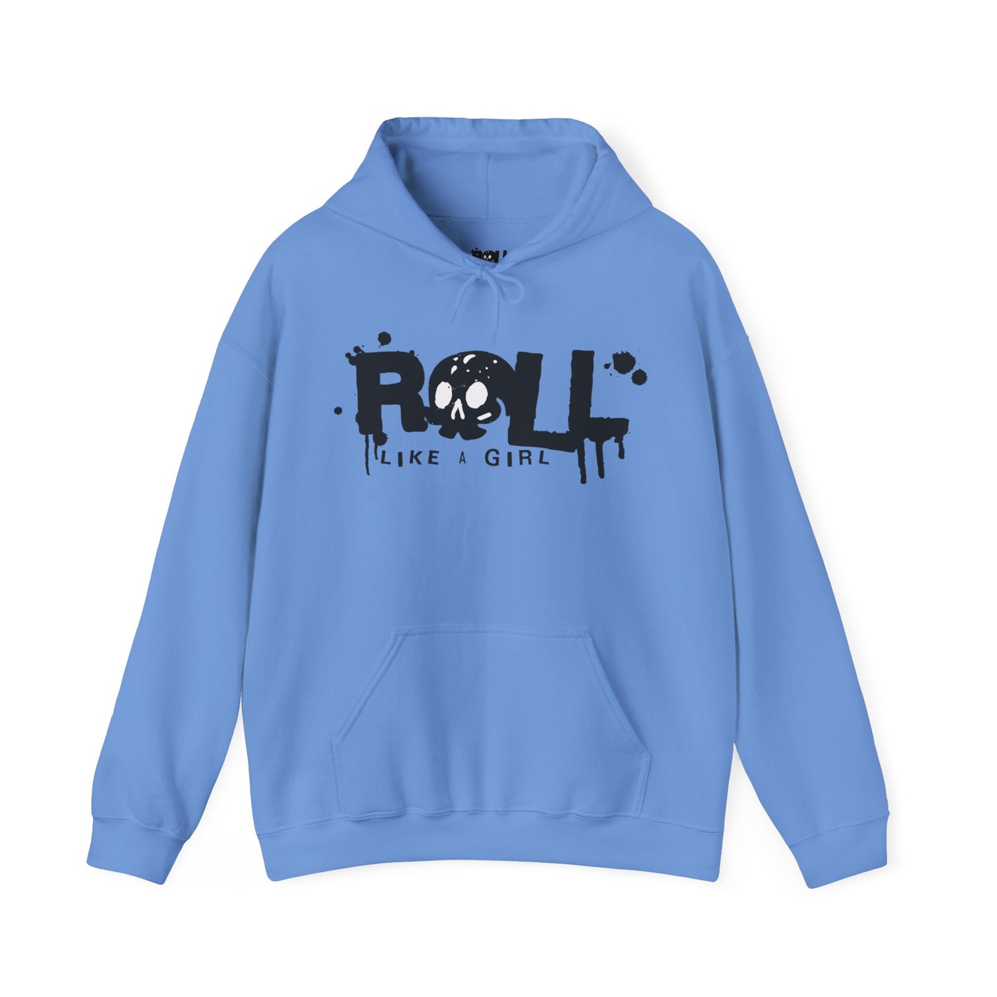 BJJ Roll like a Girl Jiu Jitsu Pullover Hoodie