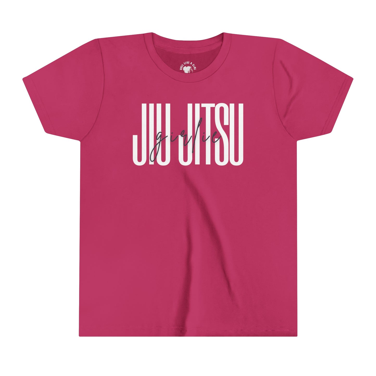 BJJ Youth Girls Short Sleeve Tee Jiu Jitsu Girlie