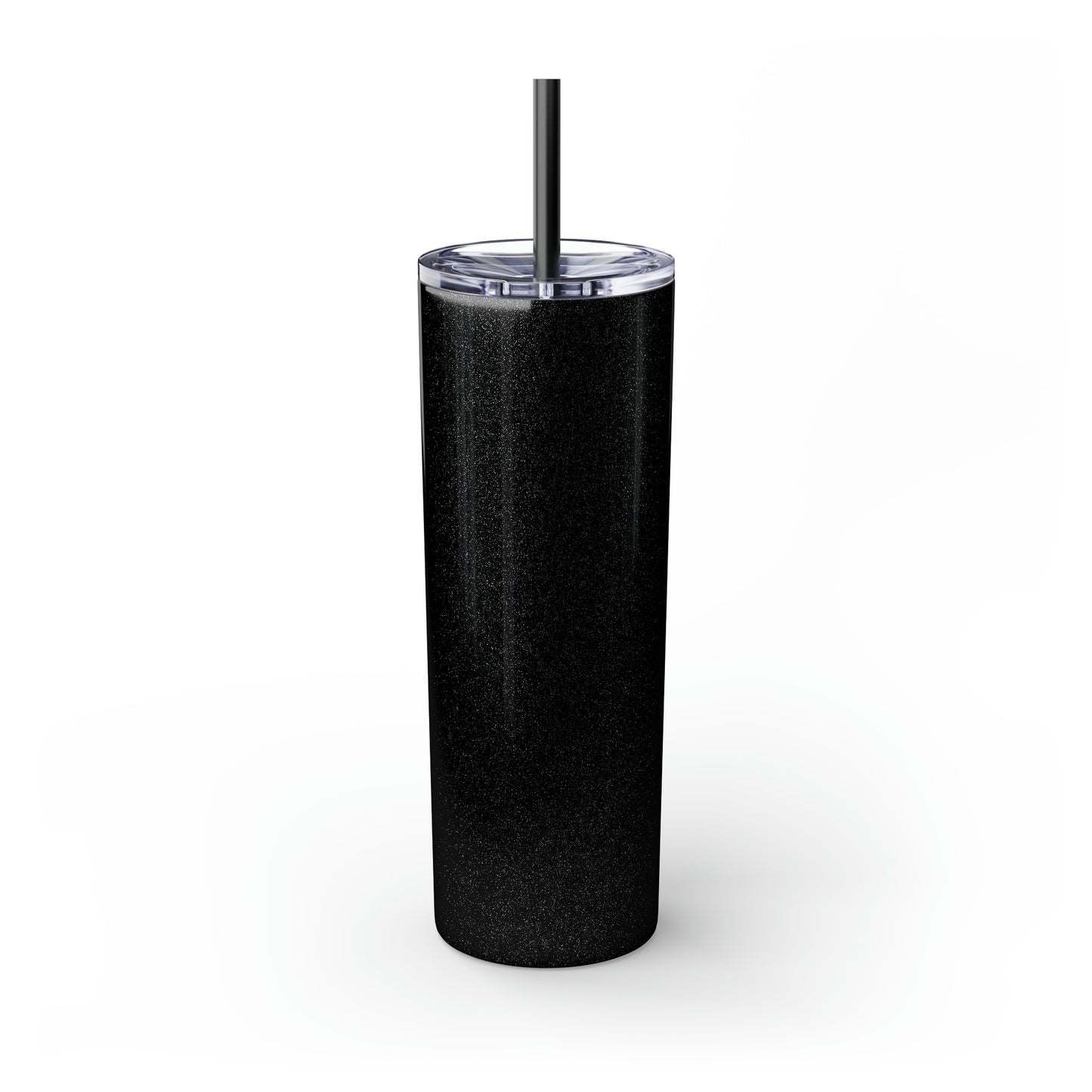 Conquer the Mats, Conquer the World Skinny Tumbler with Straw, 20oz