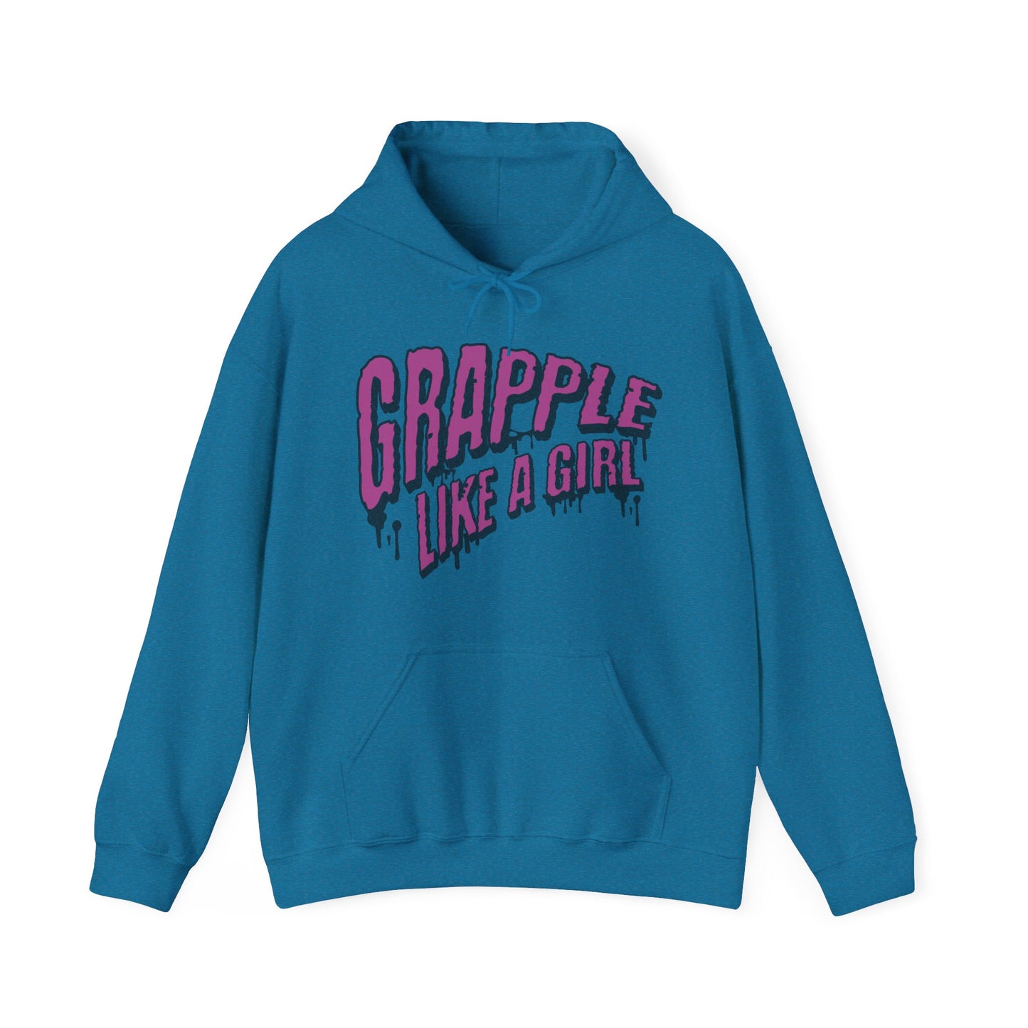 Grapple like a Girl Slime Hoodie