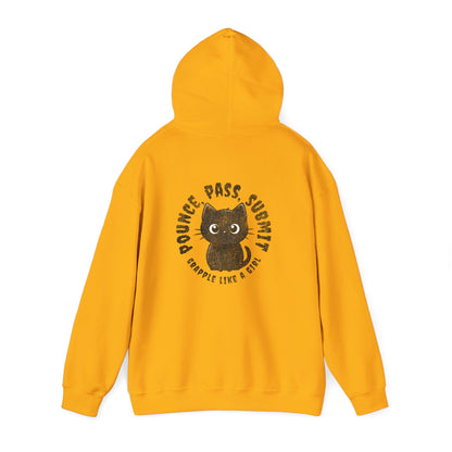 Women's BJJ Hoodie - Grapple Like a Girl, Pounce, Pass, Submit *Limited Edition*
