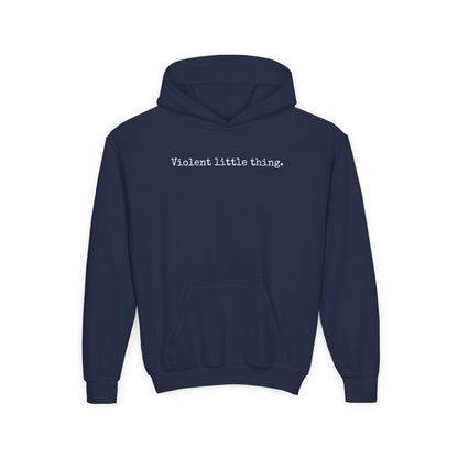 Youth Grapple like a Girl BJJ Skull Jiu Jitsu Hoodie - Violent little thing.