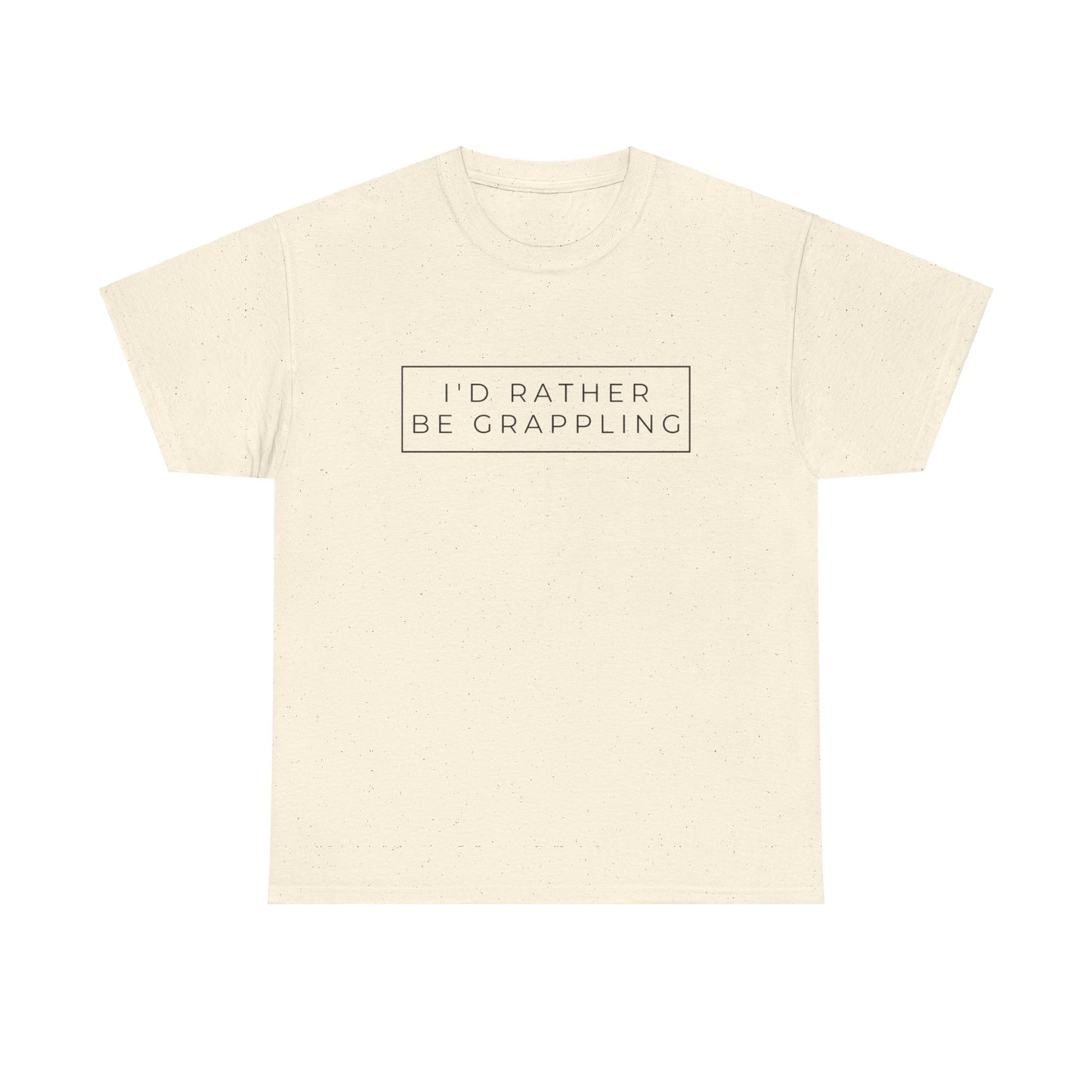 BJJ I'd rather be grappling Oversized T-shirt