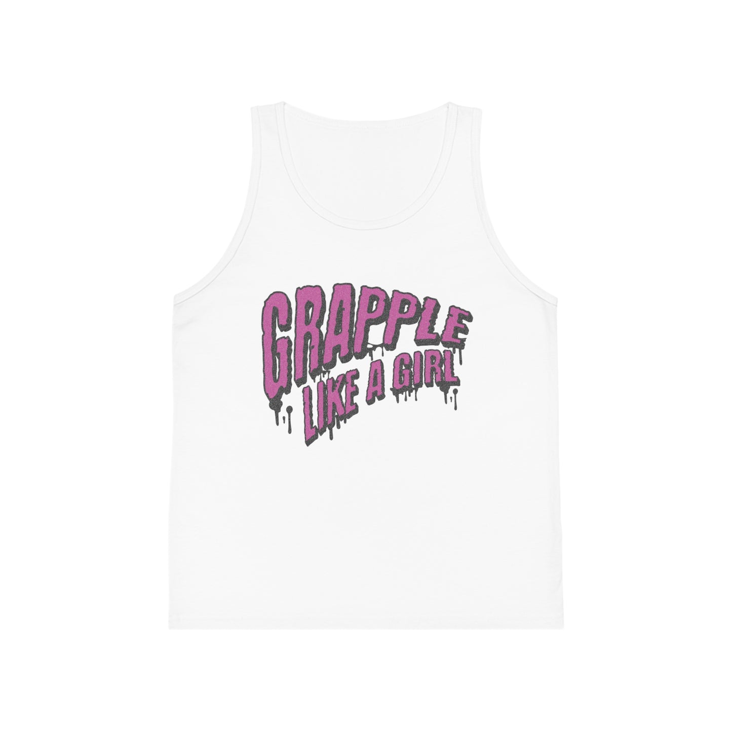 Grapple like a Girl Slime Youth Jersey Tank Top