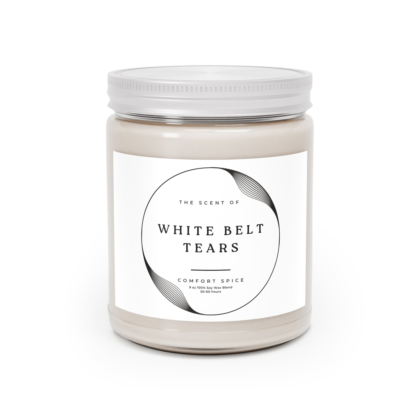 White Belt Tears BJJ Jiu Jitsu Funny Candle Jiu Jitsu Gift