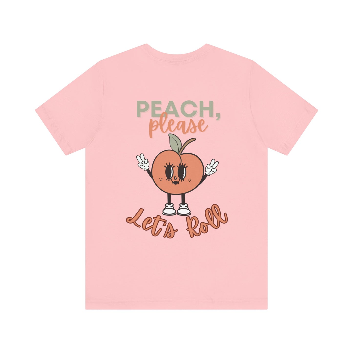 Peach, Please Let's Roll Women's BJJ Jiu Jitsu T-Shirt