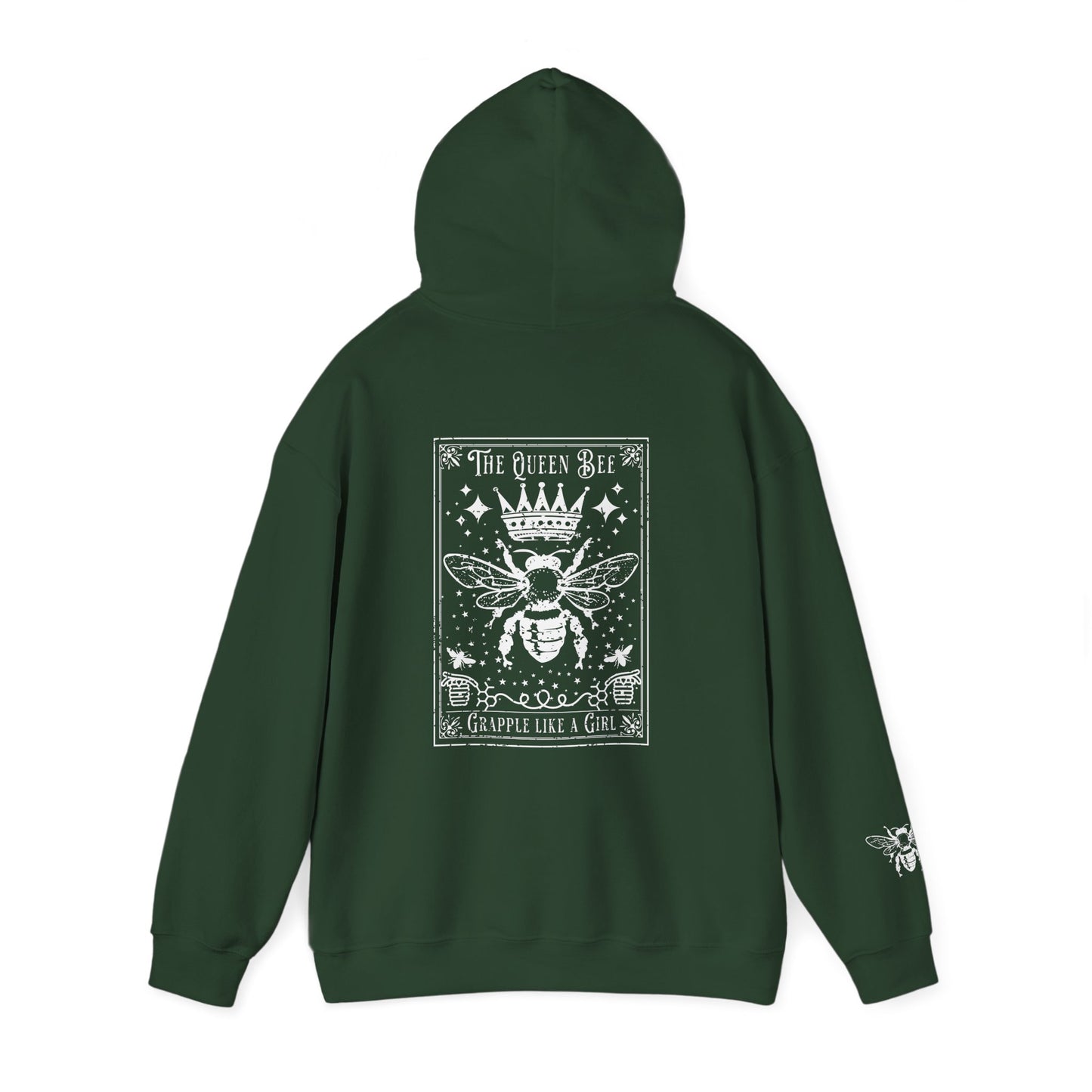 Women's Grapple like a Girl BJJ Hoodie - Queen Bee