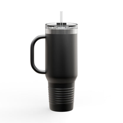Grapple like a Girl Insulated Travel Mug - 40oz - Growth is Strength