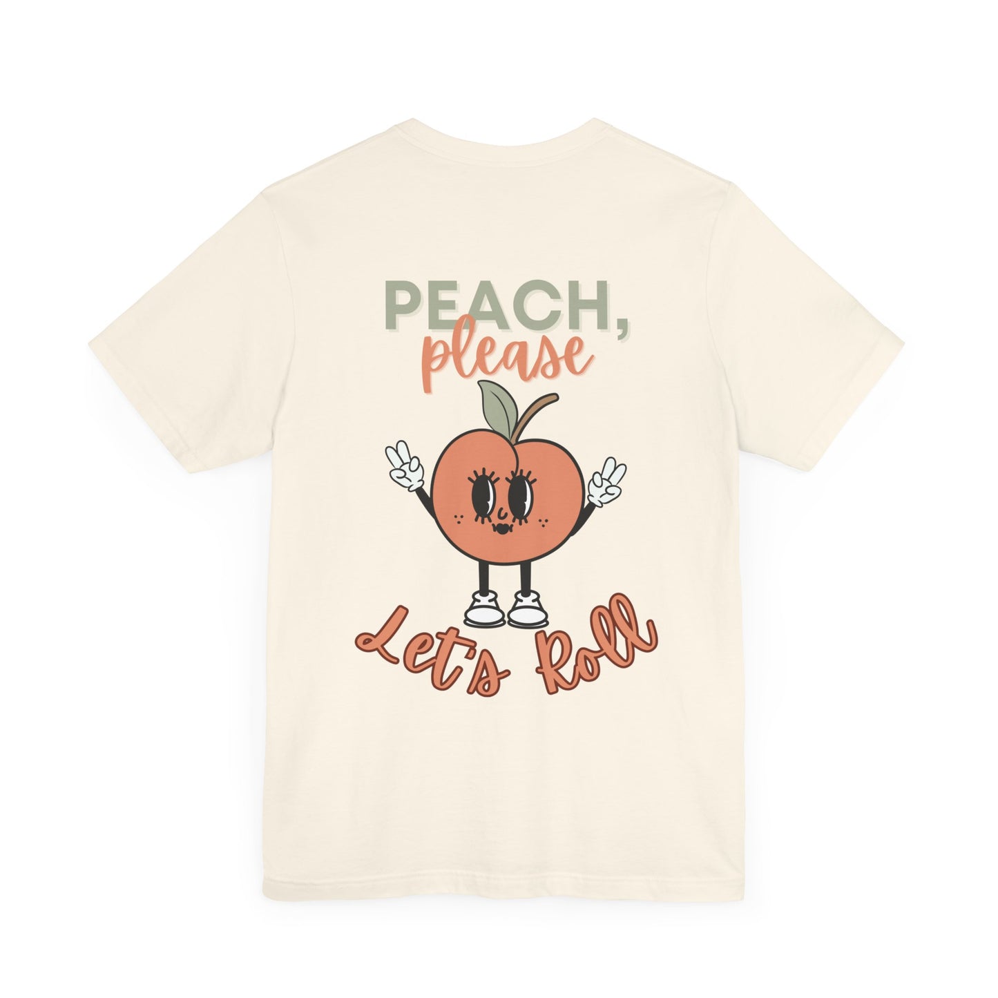 Peach, Please Let's Roll Women's BJJ Jiu Jitsu T-Shirt