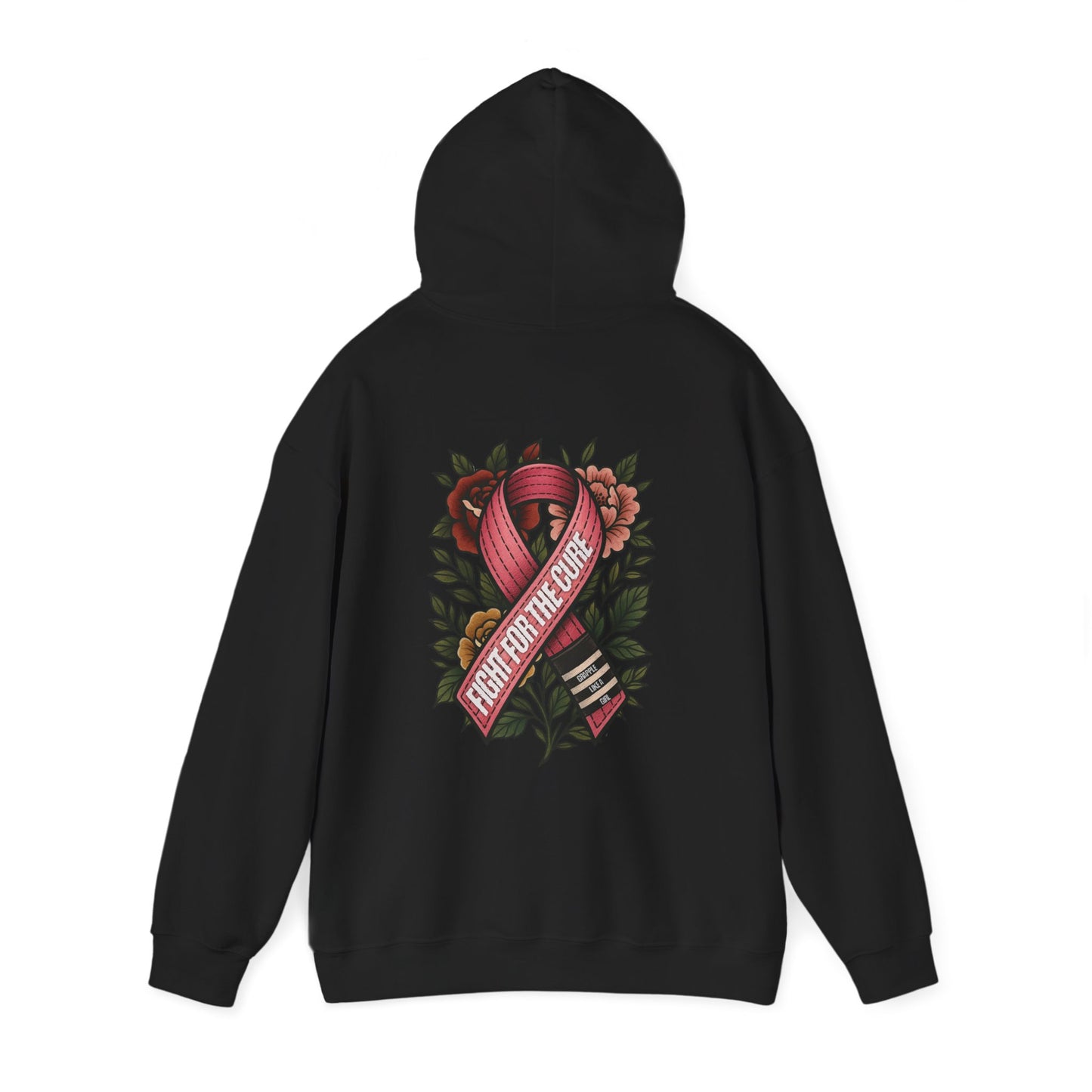 Women's BJJ Hoodie - Fight for the Cure, Breast Cancer Awareness