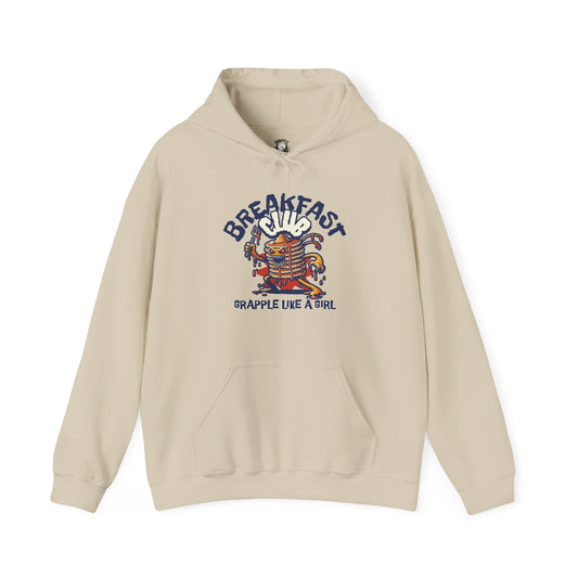 Women's BJJ Hoodie - Grapple Like a Girl Breakfast Club