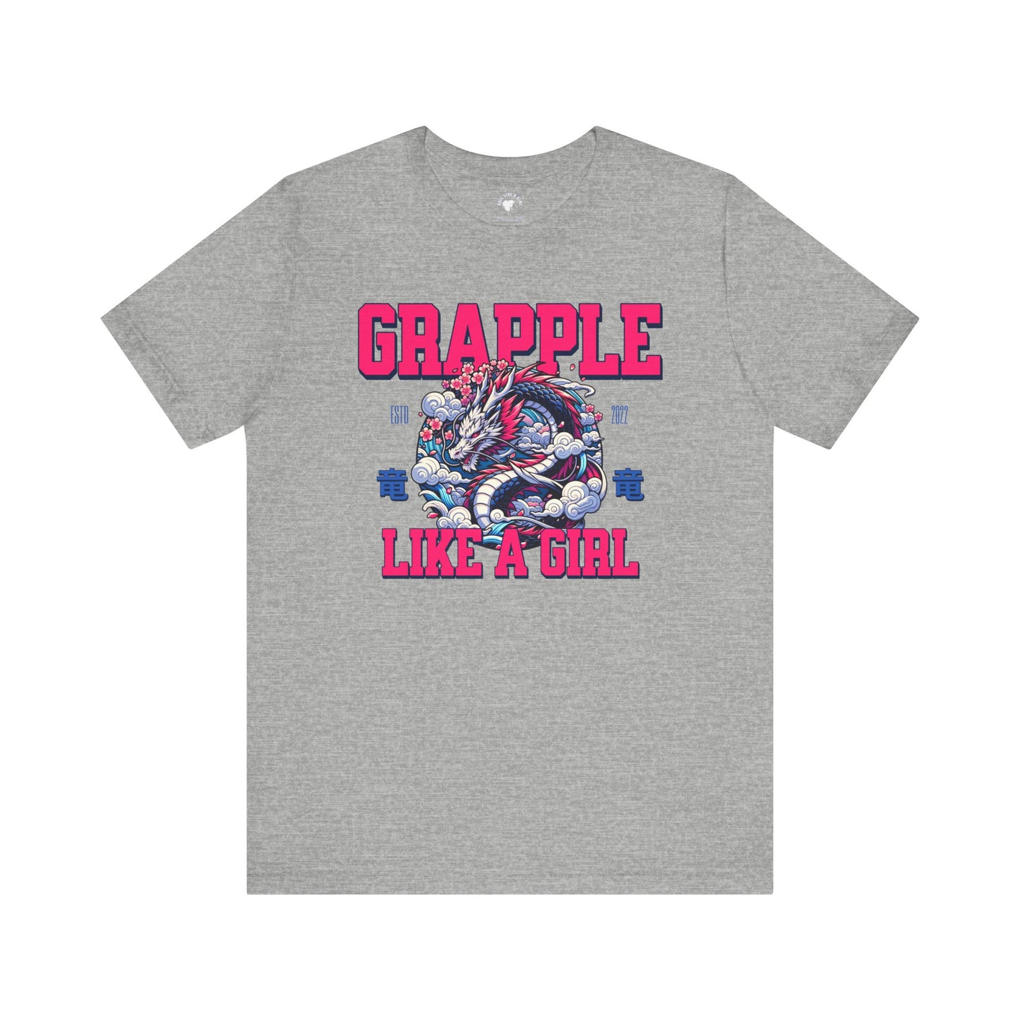 Women's Grapple like a Girl Tokyo Dragon Jiu Jitsu T-shirt