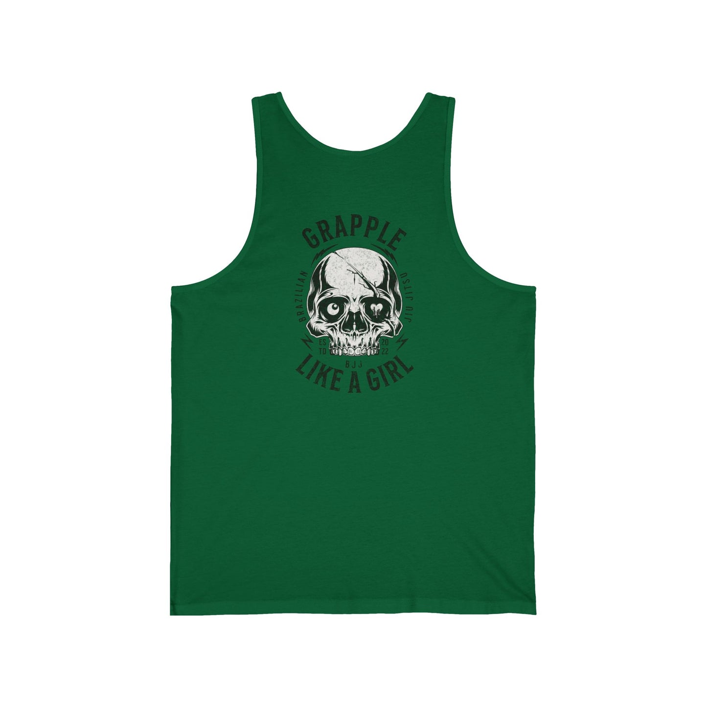 Grapple like a Girl Unisex Fit Jersey Tank - Just Stand Up.