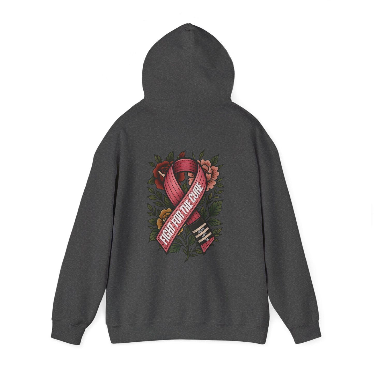 Women's BJJ Hoodie - Fight for the Cure, Breast Cancer Awareness