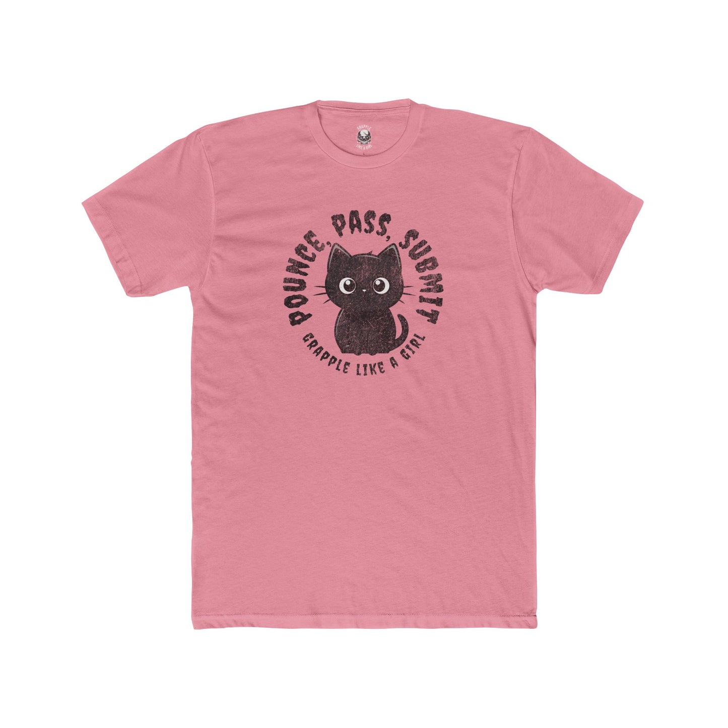 Grapple like a Girl Unisex Cotton Tee - Pounce, Pass, Submit *Limited Edition*