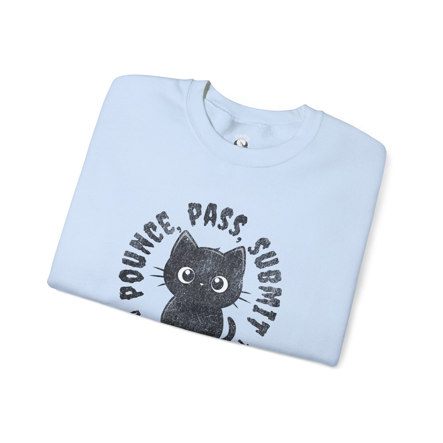 BJJ Women's Sweater Crewneck Sweater - Pounce, Pass, Submit *Limited Edition*