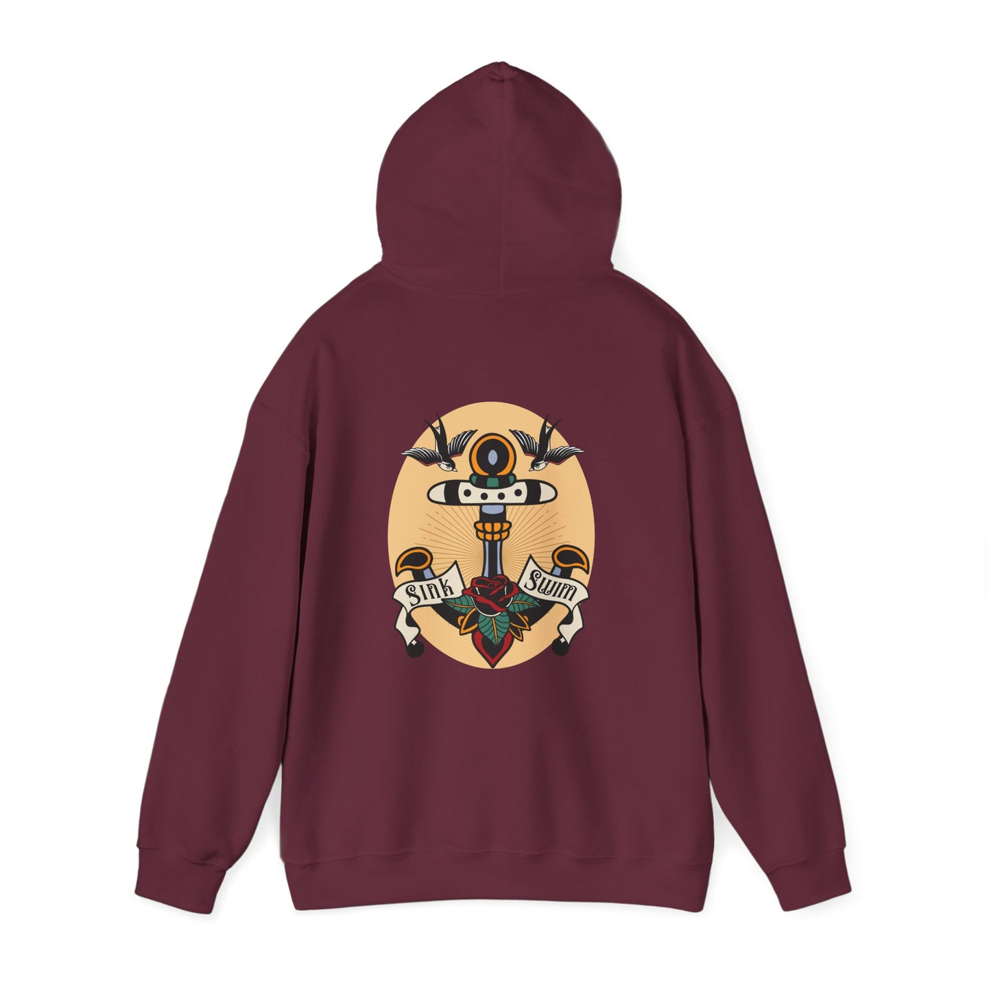 Women's Grapple like a Girl BJJ Hoodie - Sink or Swim
