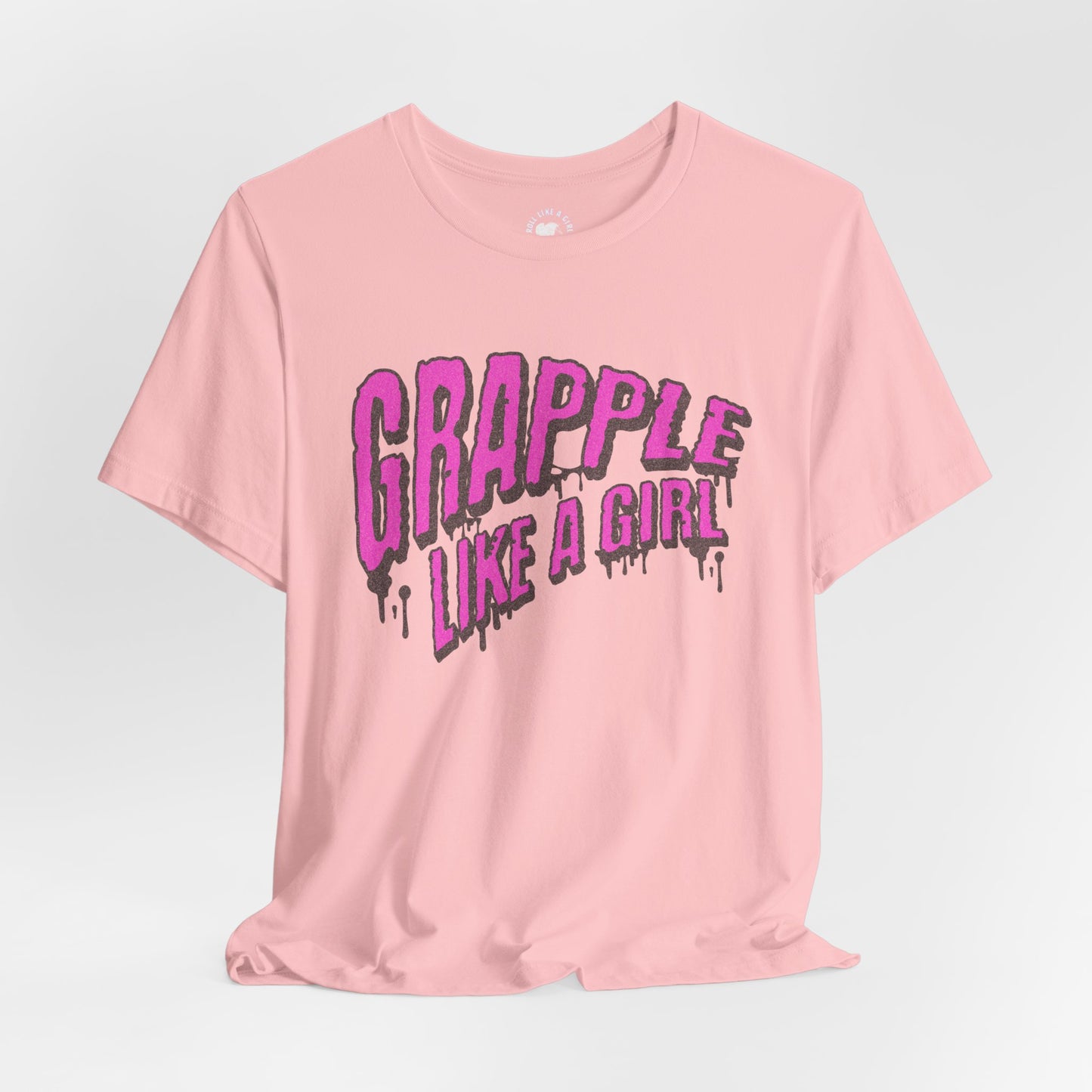 Women's Grapple like a Girl Slime Jiu Jitsu T-shirt