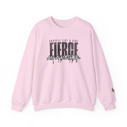 Women's BJJ Crewneck Sweatshirt - Fierce as a Mother