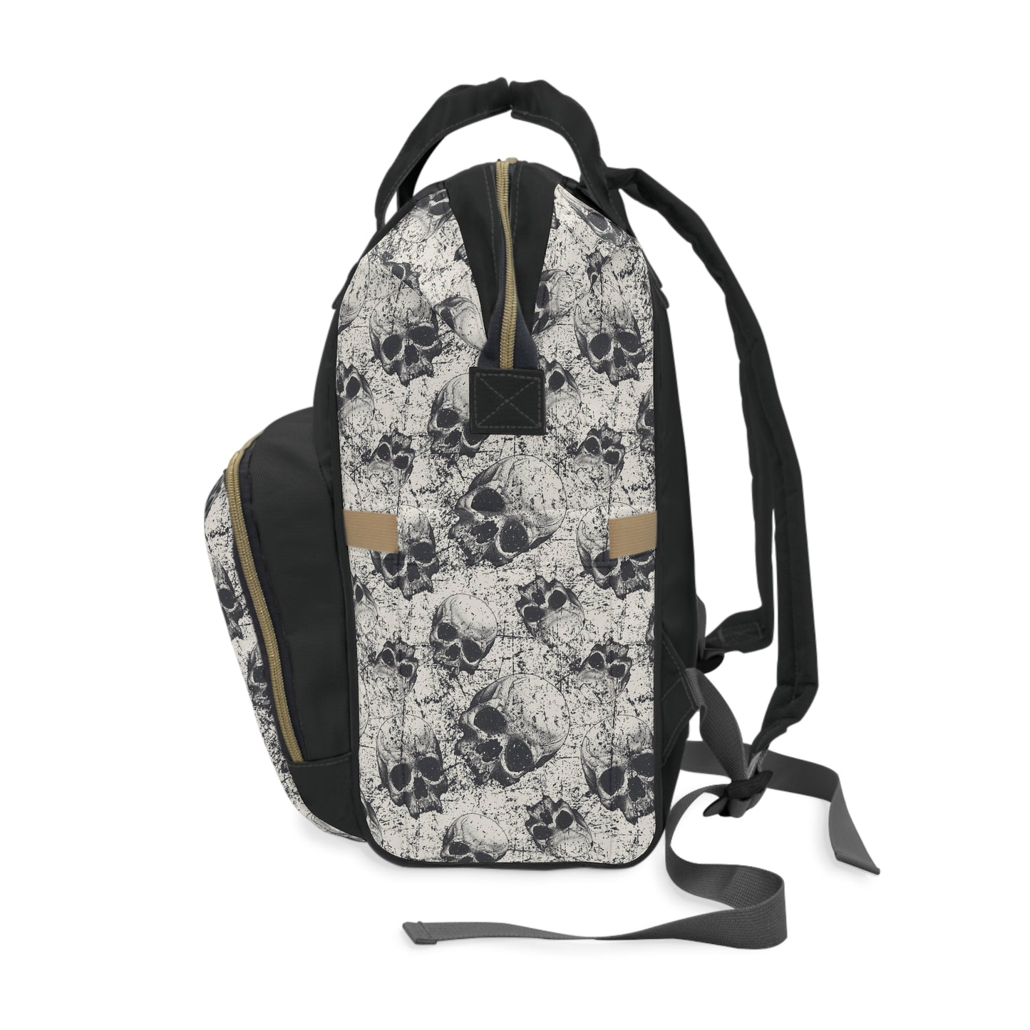 Women's Grapple like a Girl Jiu Jitsu Gear Backpack - Skull Pattern