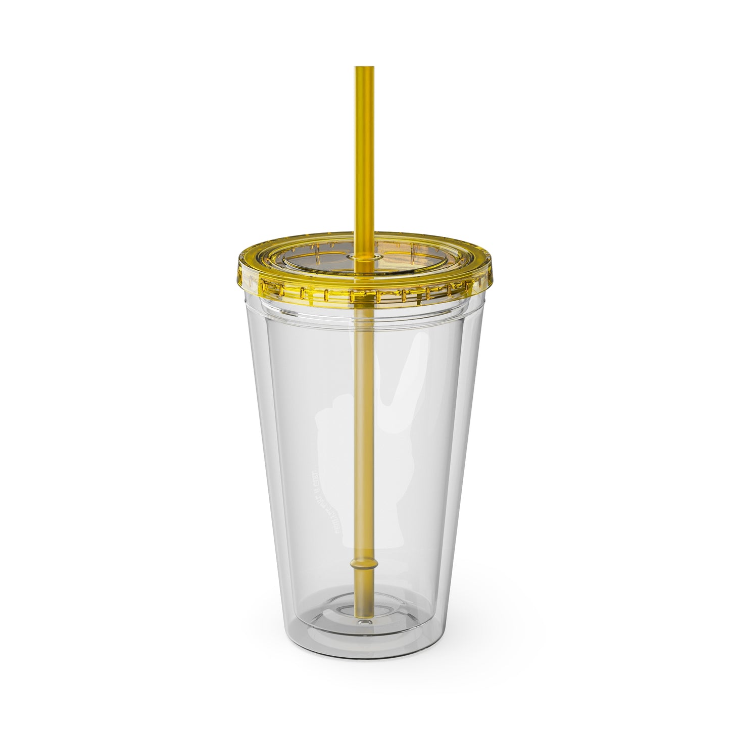 Submission Peace Sign BJJ Jiu Jitsu Acrylic Tumbler w/ Straw