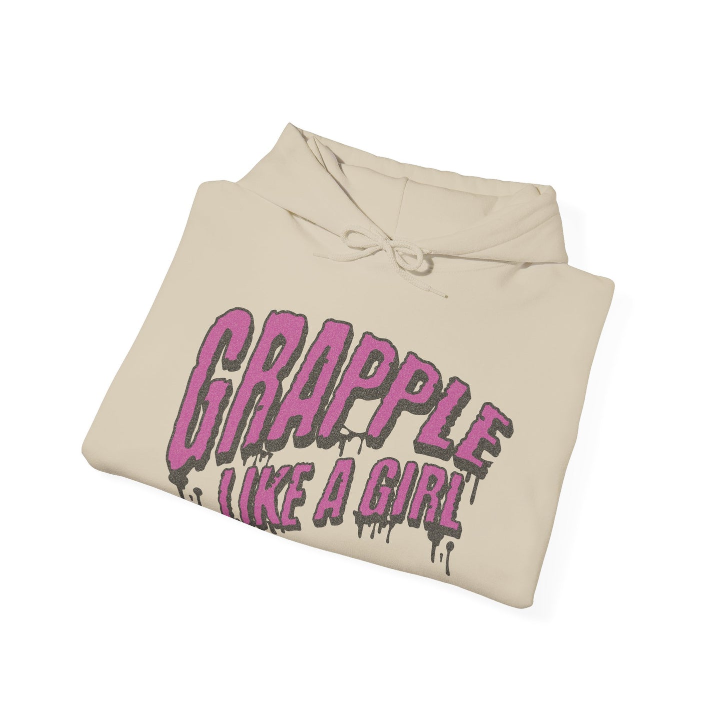 Grapple like a Girl Slime Hoodie