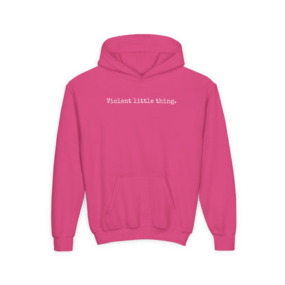 Youth Grapple like a Girl BJJ Skull Jiu Jitsu Hoodie - Violent little thing.